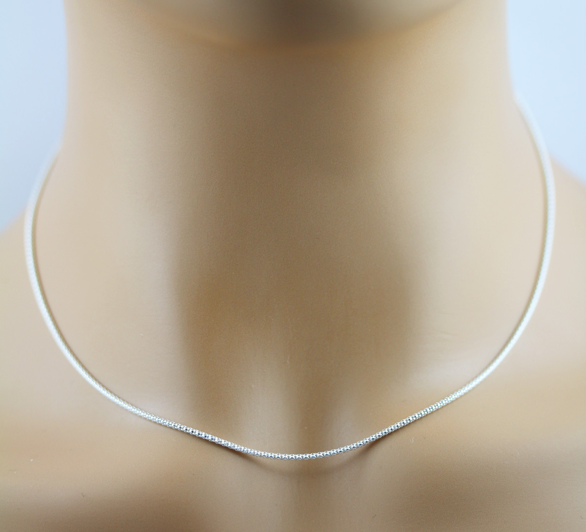 Popcornkette 1,1mm Sterlingsilber 925 UNO A ERRE 55