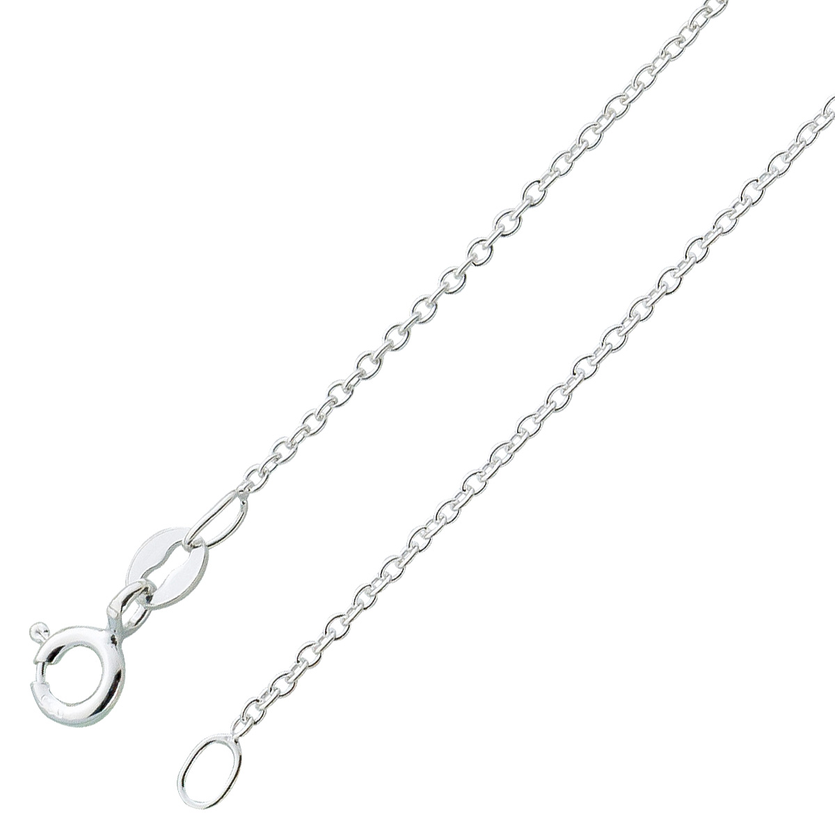 Erbskette 0,7mm Sterling Silber 925 poliert UNO A ERRE 55